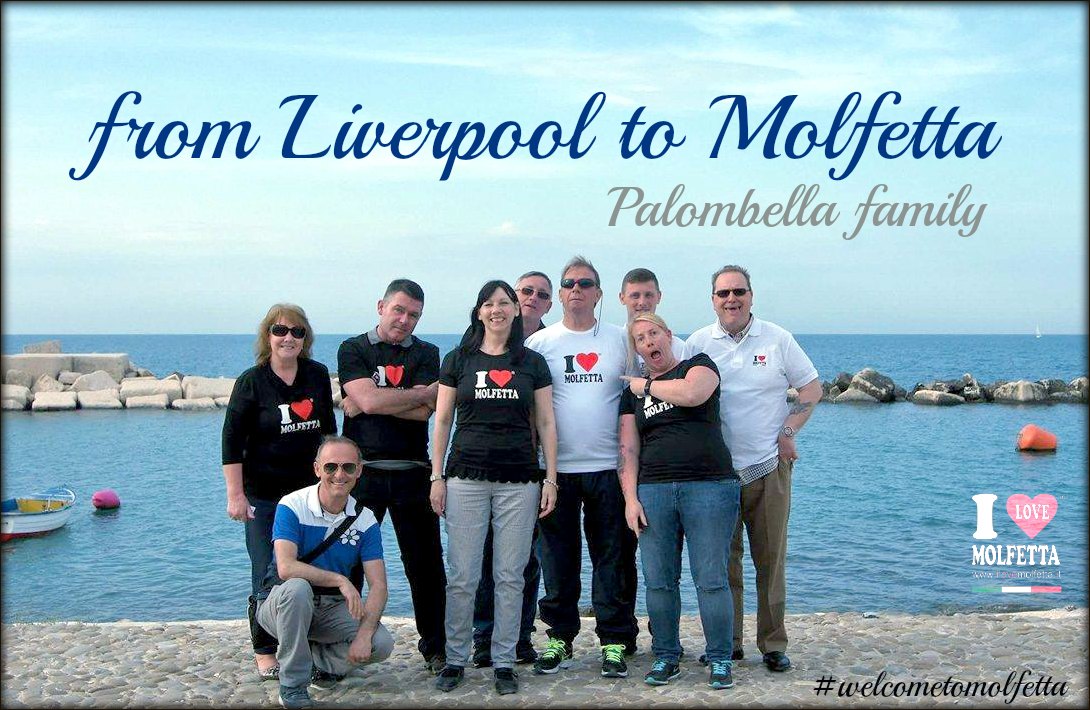 The Palombella family lives in Liverpool, the origins of Molfetta