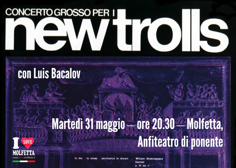 Luis Bacalov e i New Trolls in concerto a Molfetta