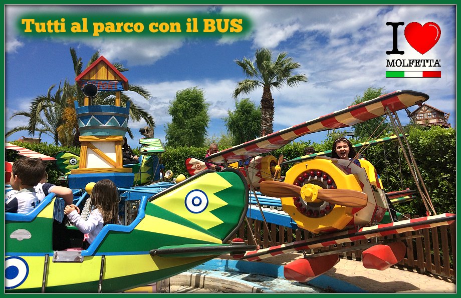 Dal centro di Molfetta in Bus al parco divertimenti 