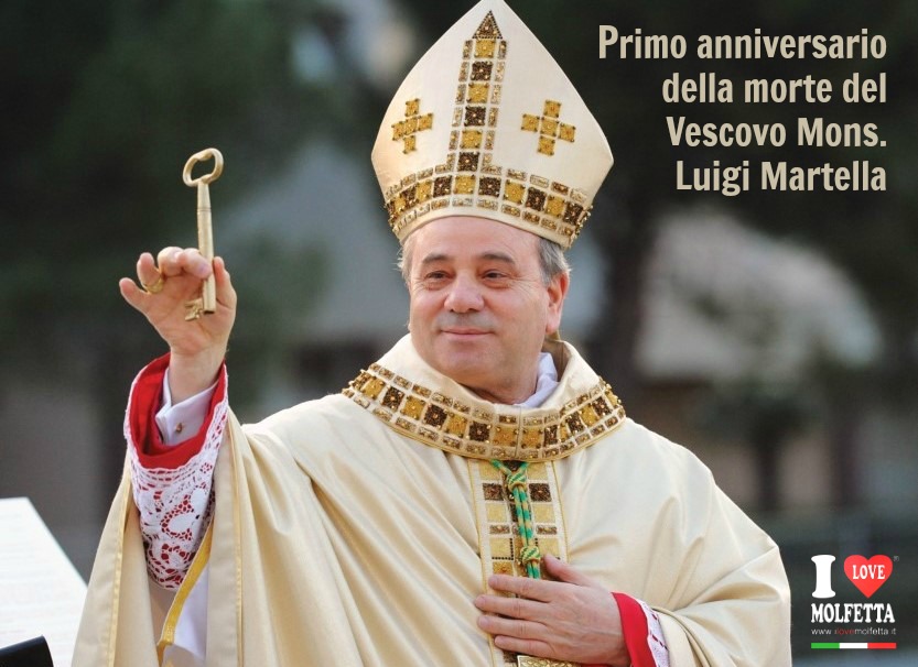 Primo anniversario della morte del Vescovo Mons. Luigi Martella