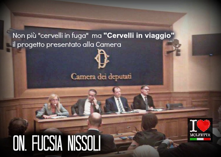 Cervelli in Viaggio: il progetto alla Camera