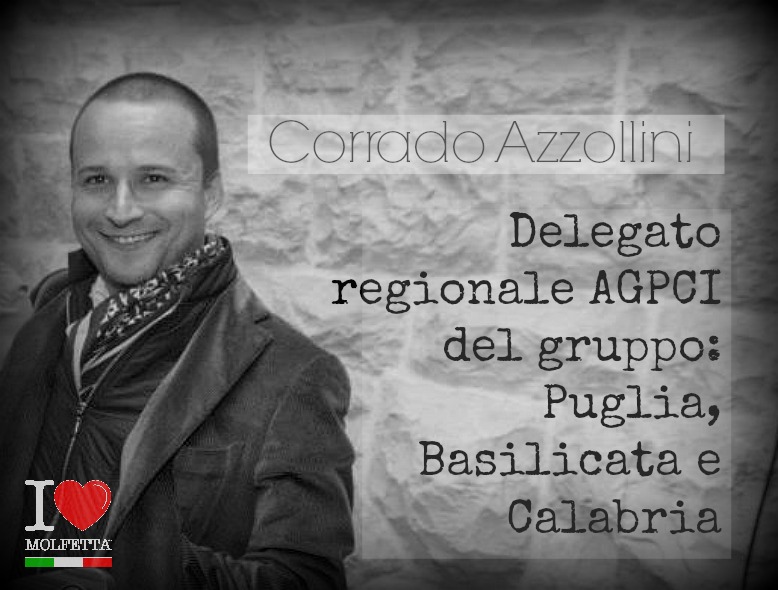 Corrado Azzollini nuovo delegato regionale AGPCI del gruppo Puglia, Basilicata e Calabria