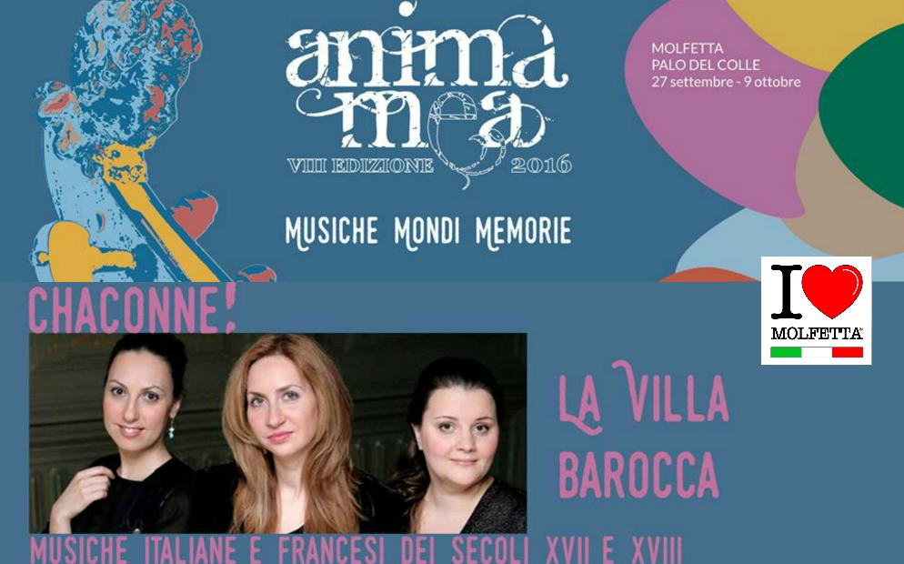 Il Festival di musica antica: Anima Mea, a Molfetta