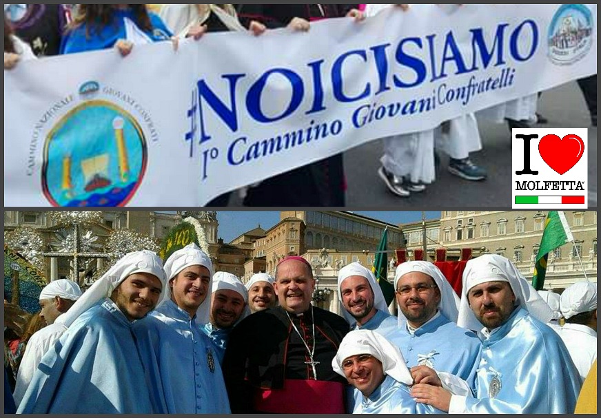 Primo Cammino Nazionale di Giovani Confratelli a Roma: Molfetta c'e'
