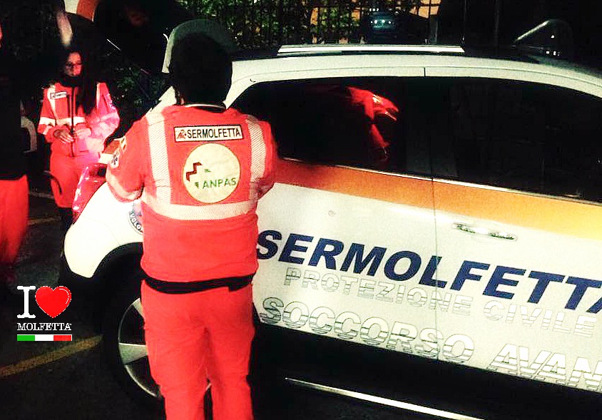 Da Molfetta partono i soccorsi...