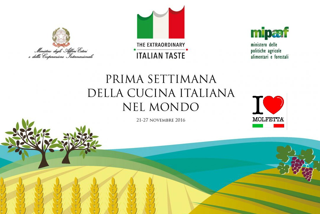 Prima settimana della cucina italiana nel mondo
