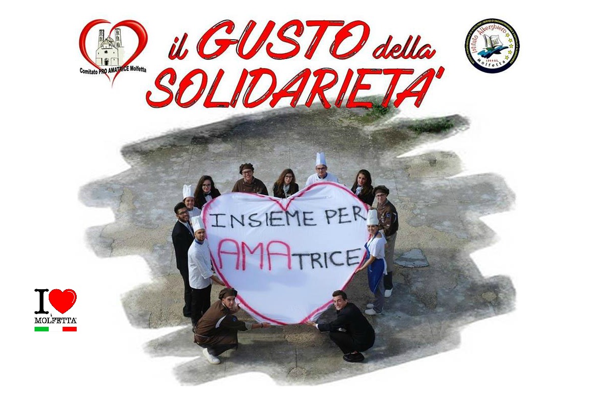 Molfetta: tutti ai fornelli, insieme per AMAtrice