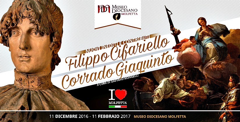 Una esposizione per celebrare gli anniversari di due artisti molfettesi