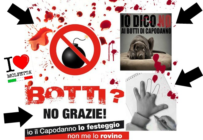 No ai botti di capodanno