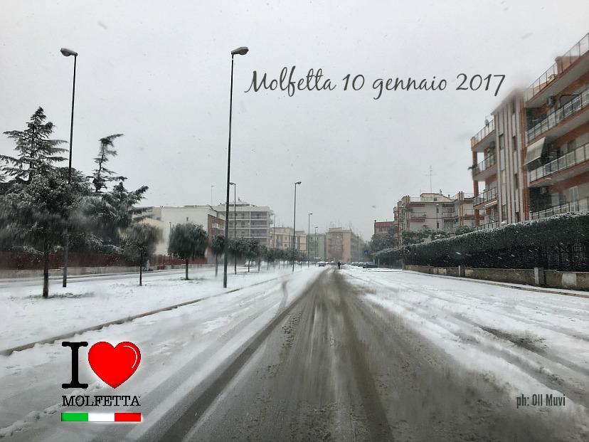 A Molfetta ancora scuole chiuse 11.01.17