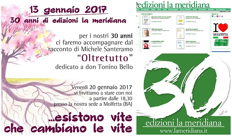 La Meridiana, casa editrice festeggia 30 anni