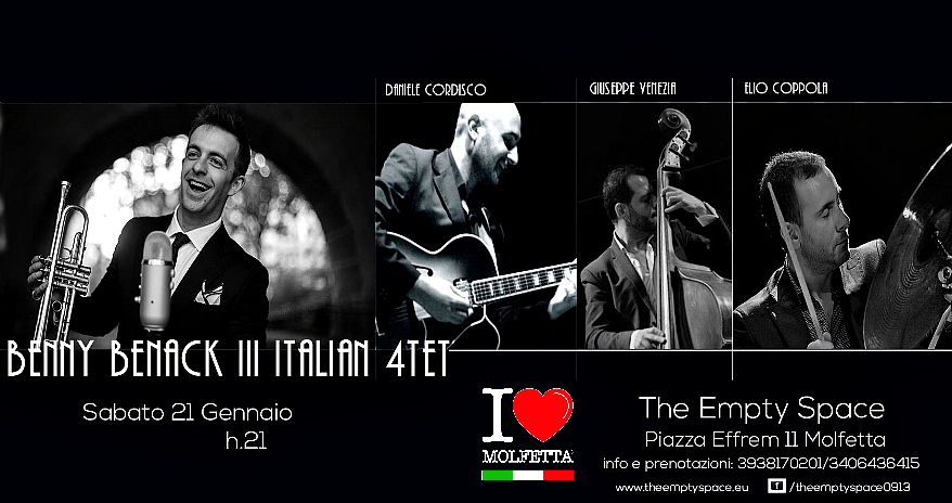 Benny Benack III Italian Quarter a Molfetta