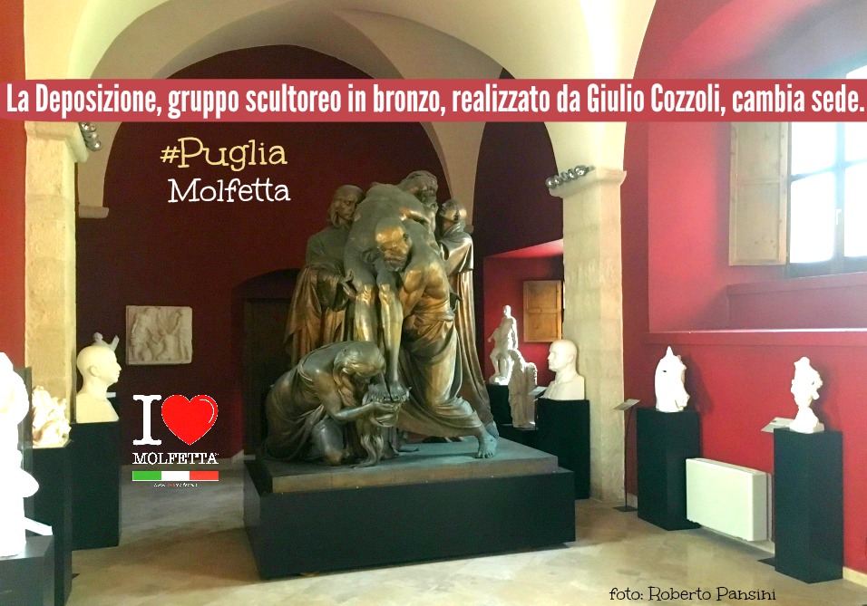 La Deposizione di Giulio Cozzoli trasferita al Museo Diocesano di Molfetta