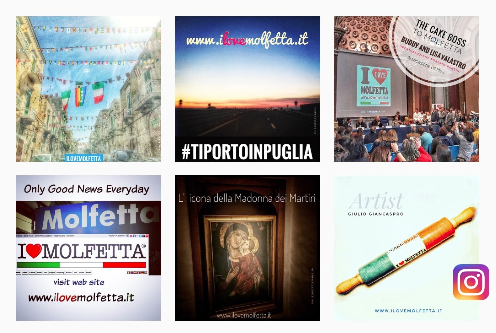 #ilovemolfetta many followers on Instagram