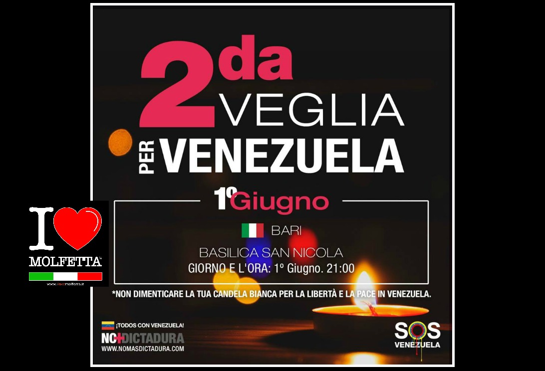 Veglia per la Pace in Venezuela 