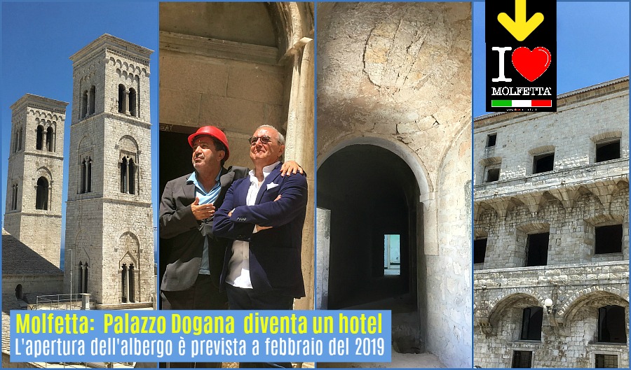 Molfetta:  Palazzo Dogana  diventa un hotel    
