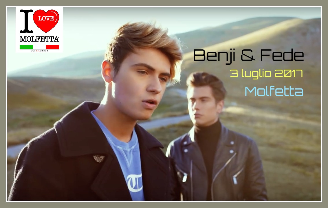 Benji e Fede in concerto a Molfetta