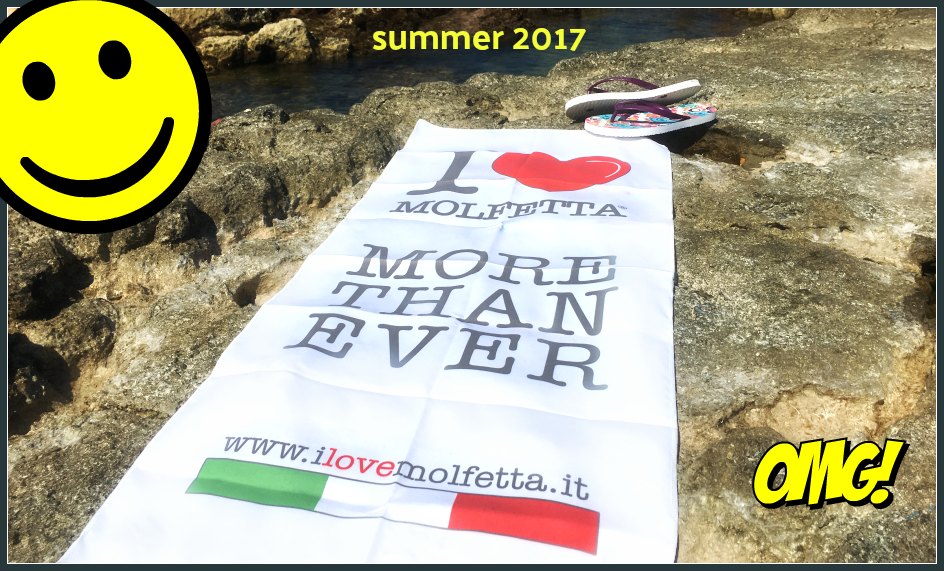 Summer 2017: telo mare #ilovemolfetta