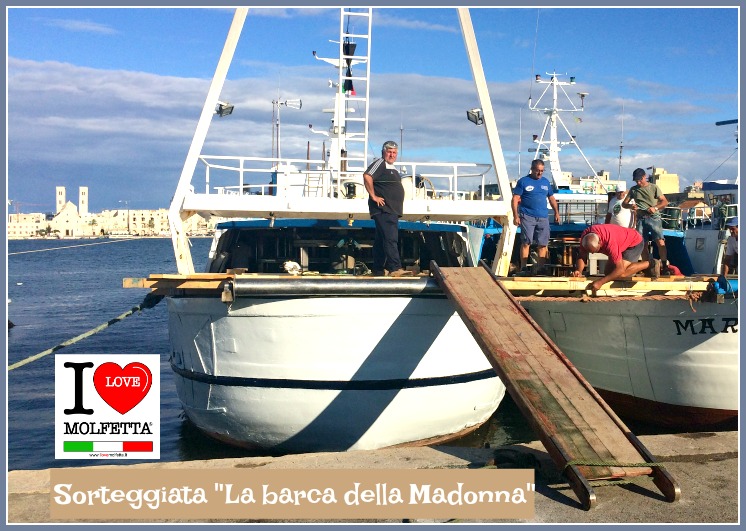 Sorteggiata la barca della Madonna