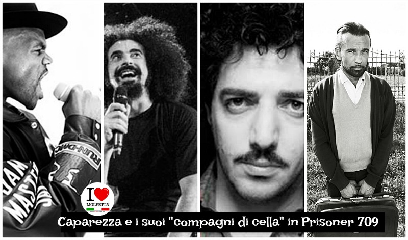 Caparezza e i suoi compagni di cella in Prisoner 709