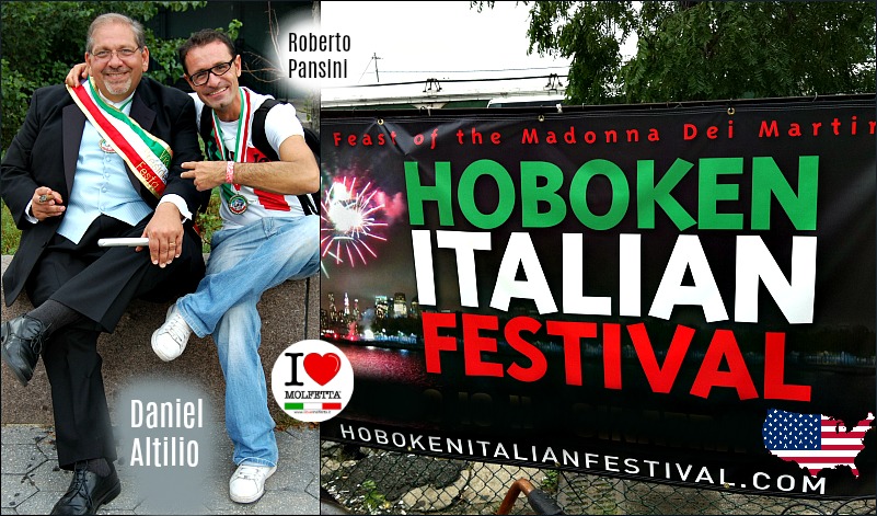 Daniel Altilio Presidente dell' Hoboken  Italian Festival a Molfetta