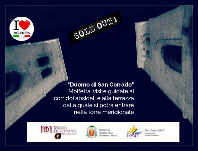 Sold Out per le visite alle torri del Duomo di Molfetta