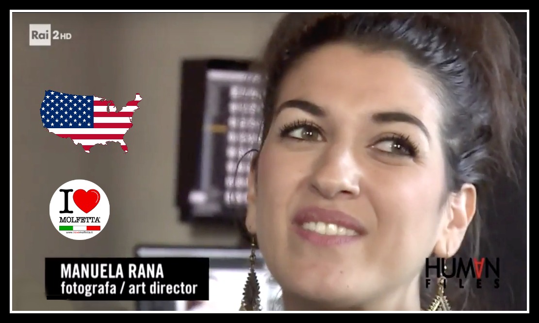 Manuela Rana, molfettese, da NYC su RAI2