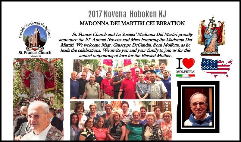 Don Giuseppe vola ad Hoboken per la Novena