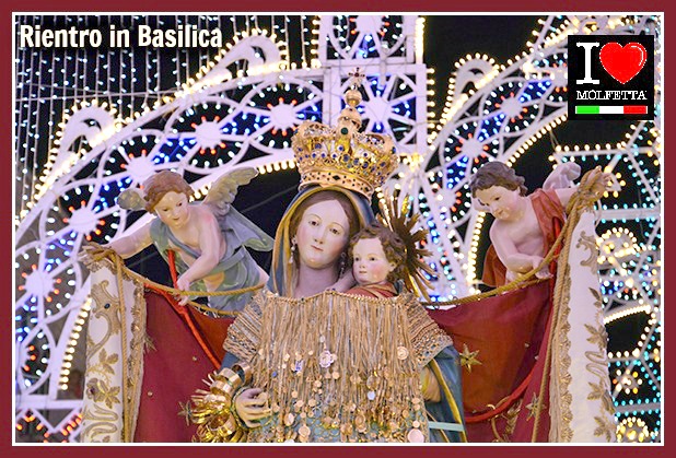 Rientro in Basilica della Madonna dei Martiri