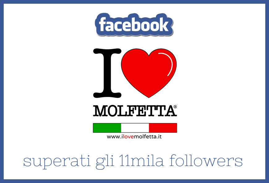 #ilovemolfetta supera gli 11mila followers