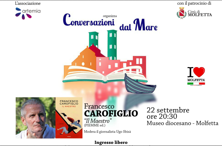 Francesco Carofiglio a Molfetta