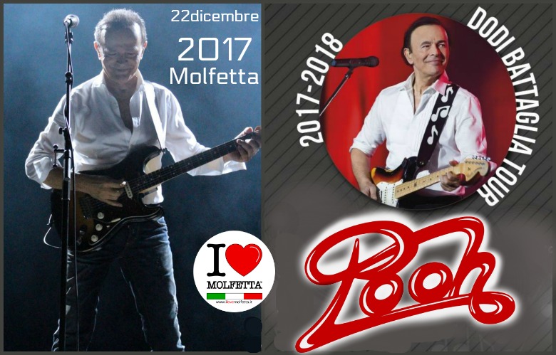 Dodi Battaglia, chitarrista dei Pooh, a Molfetta