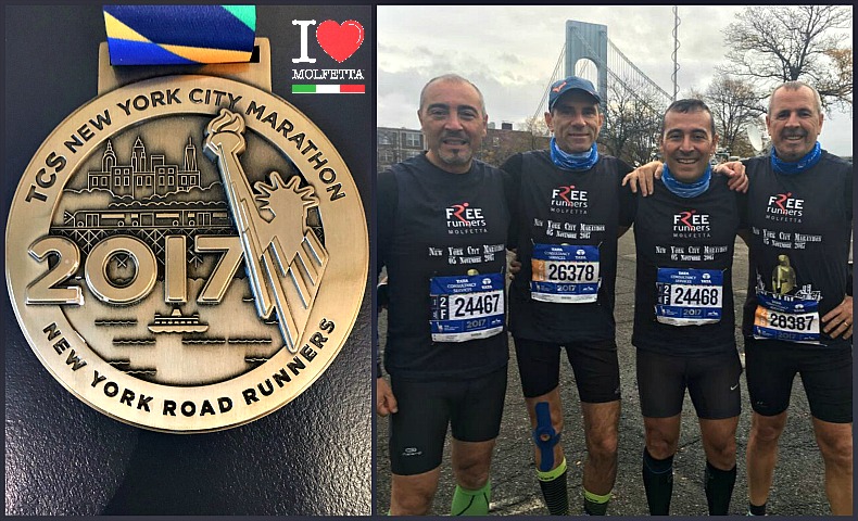 Molfettesi alla maratona di New York: un racconto