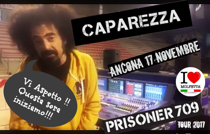 Caparezza inizia il suo tour ad Ancona