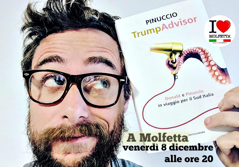 Molfetta: TrumpAdvisor  Donald e Pinuccio in viaggio per il Sud Italia 