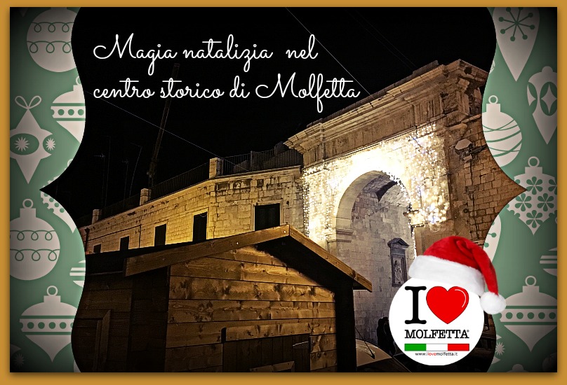 Magia natalizia  nel centro storico di Molfetta 