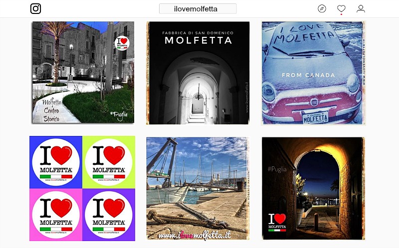 Seguici sul profilo Instagram #ilovemolfetta