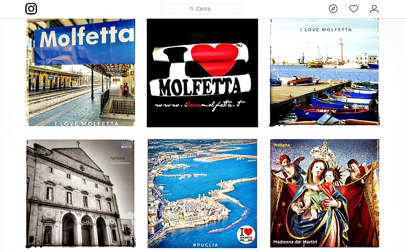 Su Instagram #ilovemolfetta supera i 1500 follower