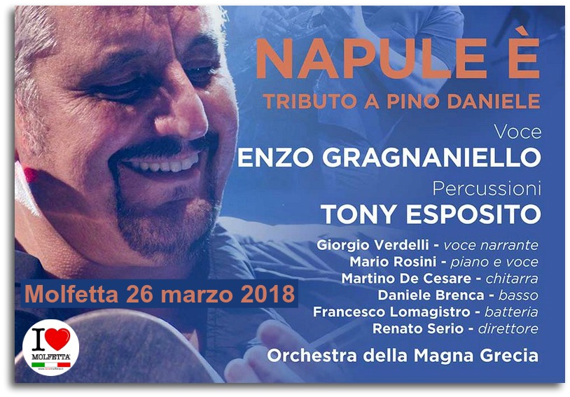 Omaggio a Pino Daniele: Napoli e'