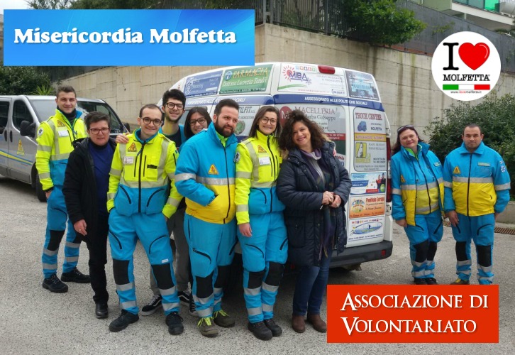 Un nuovo mezzo di trasporto per la Misericordia di Molfetta