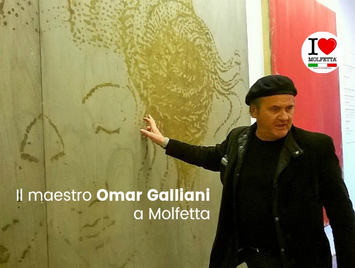 Il maestro Omar Galliani a Molfetta