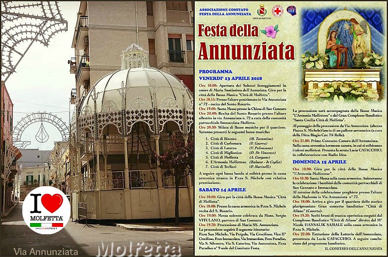 La Festa in onore della Madonna dell' Annunziata