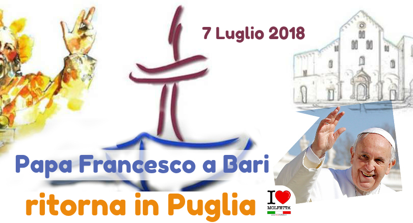 Papa Francesco a Bari il 7 luglio: il  programma