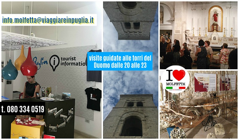 Proseguono le proposte estive del punto di informazione e accoglienza turistica di Molfetta