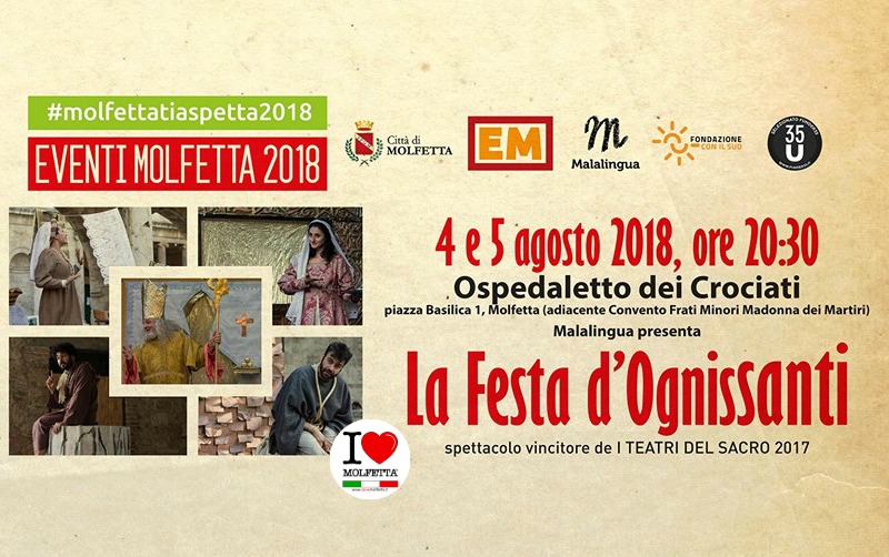 Ritorna a Molfetta la Festa  d ' Ognissanti