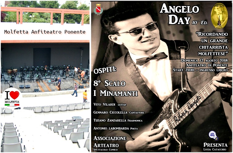 A Molfetta: Angelo Day, 12 agosto, decima edizione