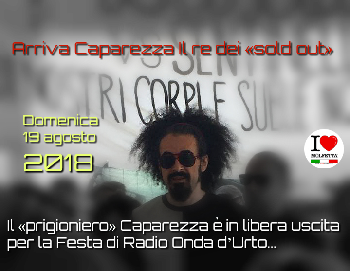 Caparezza, il Re dei sold out, atteso stasera a Brescia