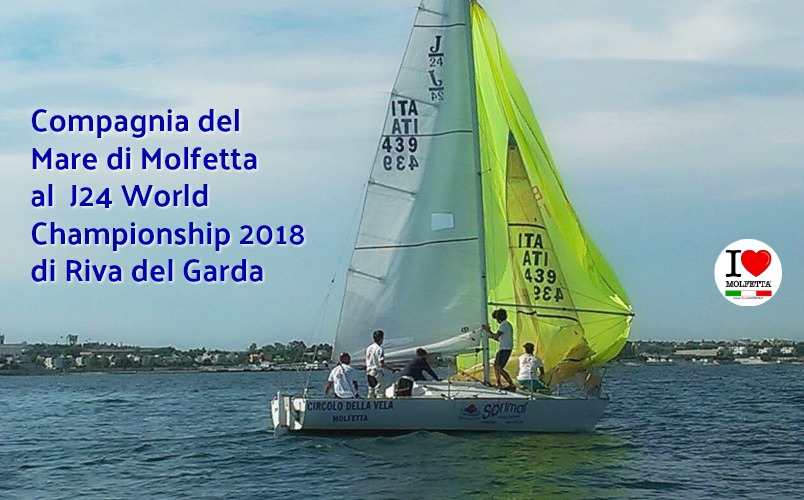 Compagnia del Mare di Molfetta al J24 World Championship 2018