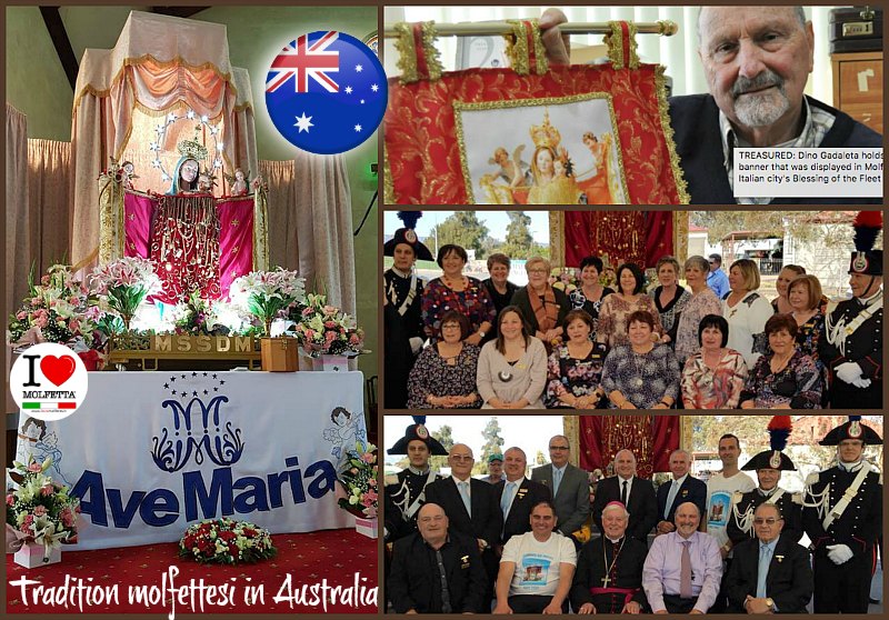 Dino Gadaleta, emigrante molfettese in Australia: 50 anni di lavoro con Blessing of the Fleet