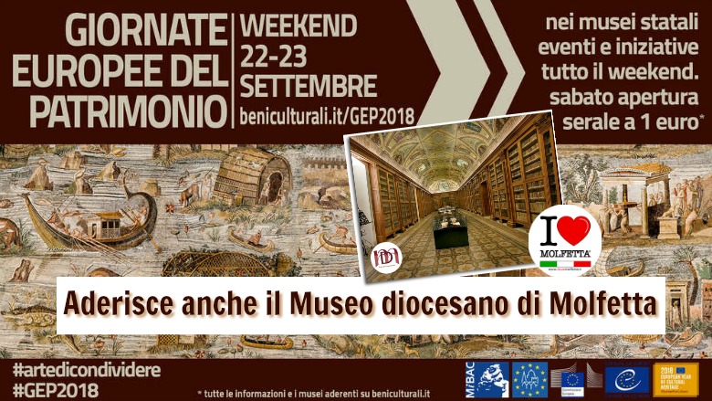 Giornate Europee del Patrimonio al Museo Diocesano di Molfetta